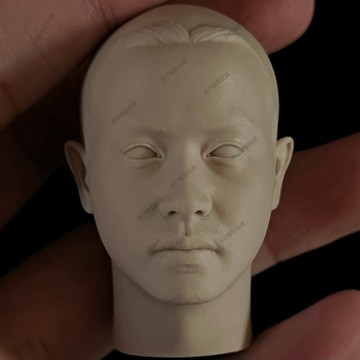 【台灣出貨】✨限時下殺 1/6 白模 nancy張國榮頭雕 哥哥 胭脂扣 縱橫四海 香港歌手光頭 手工模型 模型製作
