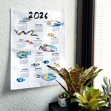 2026 熱帶魚年曆 聖誕禮盒 交換禮物