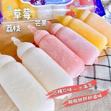 COCON 可康 綜合雪花棒棒冰-奶瓶(80mlX6支) 奶瓶冰／果汁冰【小三美日】 DS021264 涼