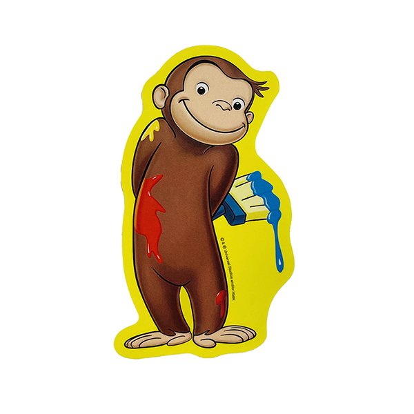 おさるのジョージ ステッカー ペンキ シール 大きい 一枚入り ジョージ アニメ キャラクター グッズ 日本製 子供 こども キッズ 幼稚園 保育園 かわいい 通販 Lineポイント最大0 5 Get Lineショッピング