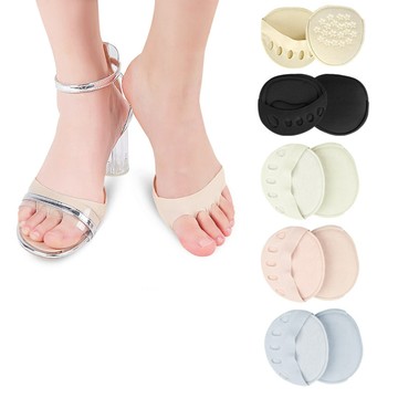los1484高跟鞋前腳掌半掌隱形五指襪女士薄款透氣吸汗隱形襪墊前掌墊
