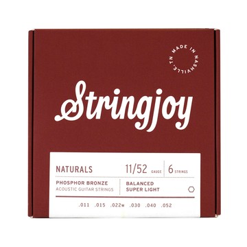 Stringjoy NB1152 Naturals Phosphor 磷青銅 (11-52)