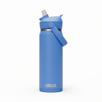 CamelBak 600ml Flip Straw不鏽鋼多水吸管保溫瓶(保冰)