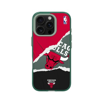 iPhone 16 Pro Clear 憂墨綠 - NBA - 熱血系列-芝加哥公牛 Chicago Bulls - Sweat and Tears