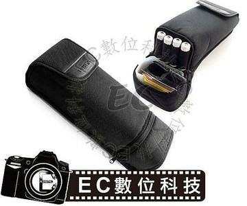 【EC數位】閃光燈雙層加厚保護套 通用型 腰掛式閃燈袋 閃光燈收納袋 防撞閃燈包