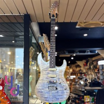 GU Guitar MG Seraphim ST22 Strat 電吉他 海洋藍 虎紋 單單雙 不鏽鋼琴衍 烤楓木琴頸