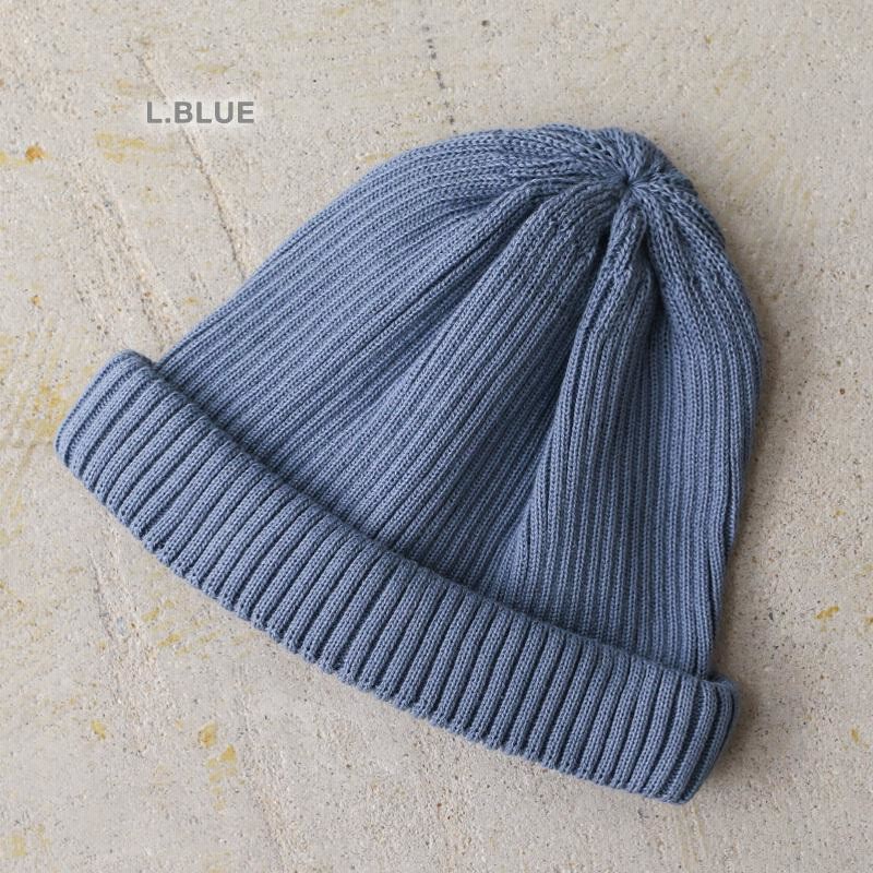 ROTOTO ロトト R5021 COTTON ROLL UP BEANIE コットンロールアップ