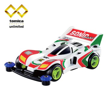 【日本正版】TOMICA PREMIUM 無極限 爆走兄弟 音速戰神 Sonic Saber 迷你四驅車 玩具車 多美小汽車 - 915690