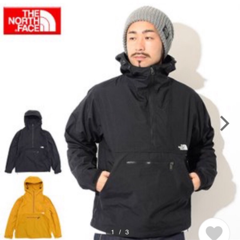 正版日版北面The north face Compact Anorak 北臉衝鋒衣夾克外套日本