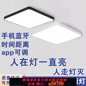 【廠家直銷 可打統編】人體存在感應吸頂燈雷達感應燈樓梯過道樓道走廊門口人在燈一直亮