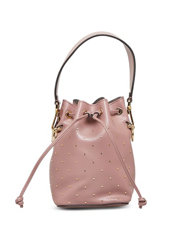 Fendi Pre-Owned - Mon Tresor bucket two-way bag - women - Calf Leather - One Size - Neutrals