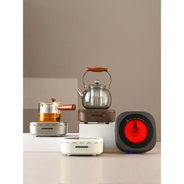電陶爐茶爐玻璃茶壺燒水爐耐熱茶具套裝中式煮茶爐家用迷你煮茶器