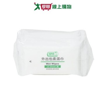 愛買嚴選外出包濕巾10抽x5包【愛買】