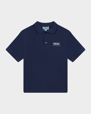 Boy's Classic Logo-Print Polo Shirt, Size 2-5