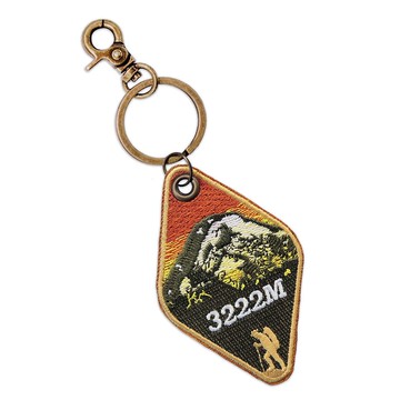 【台灣百岳刺繡鑰匙圈】塔關山 Taguan Mountain