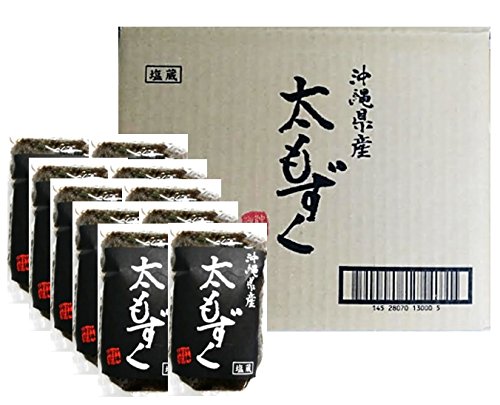 沖縄県産 太もずく 塩蔵 500g 10袋