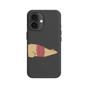 iPhone 16 SolidX 黑 - 咻咻熊 XiuXiubear - 被帶回家惹