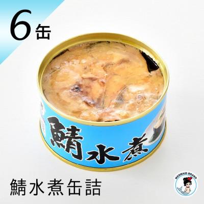 ふるさと納税 小浜市 鯖水煮缶詰　6缶セット(180g×6缶)