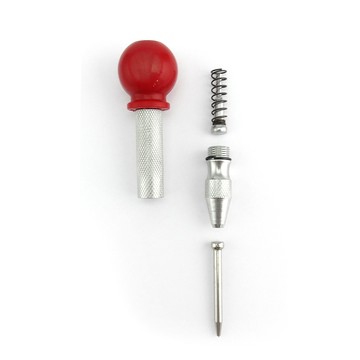 其他配件 2入自動中心鑽 破窗器 打孔器 鑽孔記號 定位器 打眼器 鑽孔中心衝 玻璃車窗擊破器 磁磚沖孔 618-APH130