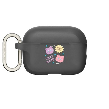 AirPods Pro 2 AirPods Case 黑 - 煎妮花 JENNYHUA - 懶洋洋雪莉熊