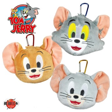 [快速出貨]【和禮日選】湯姆貓與傑利鼠 造型收納包 吊飾 TOM&JERRY 小物收納｜生日・七夕情人節・交換禮物