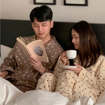 預購💜 JUUNEEDU 總公司授權 愛心睡衣 長袖睡衣 上衣 褲子 韓國 睡衣品牌 居家小物 韓國睡衣