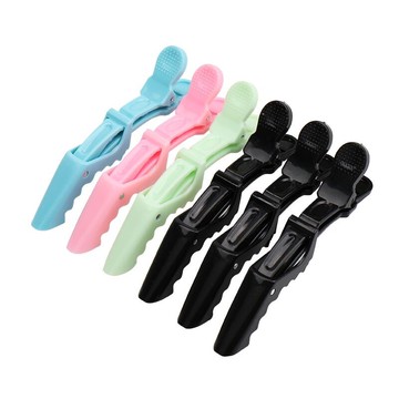 理髲店家用大號分區盤髮夾鱷魚嘴長鴨嘴夾魚嘴夾瀏海美髮夾子