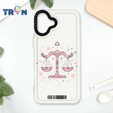 TRON IPhone 16 PLUS 粉色系可愛星座 防摔太空載具殼 透黑 軟硬 手機殼