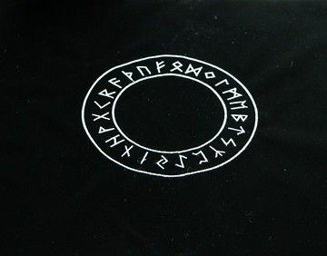 維京如尼石桌布盧恩符文塔羅用品收納牌袋子Rune Altar Cloth Bag
