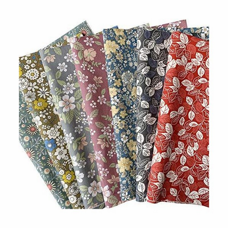 7枚 カットクロス 布 棉100 おしゃれ 手芸 生地 はぎれ 手芸用 パッチワーク 布セット ハンドメイド 46x56cm 和柄 葉っぱ 通販 Lineポイント最大get Lineショッピング