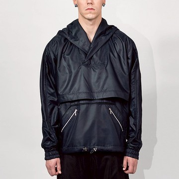 SEANNUNG 雙層抽繩風衣帽T