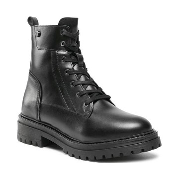 GEOX IRIDEA BOOTIES BLACK 黑色女款鞋子