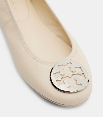 Tory Burch Reva Travel leather ballet flats