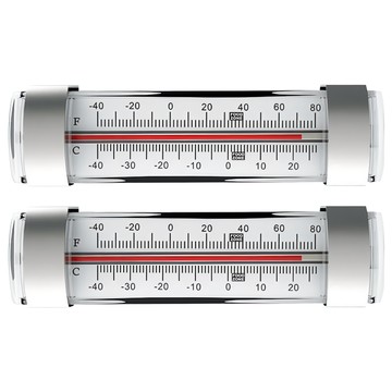 冰箱溫度計 13.3 x 3.3cm 精準測量 確保食材新鮮  2支  CX-80008