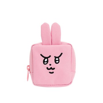 My friend rabbit｜粉紅兔子零錢包(表情元氣款)