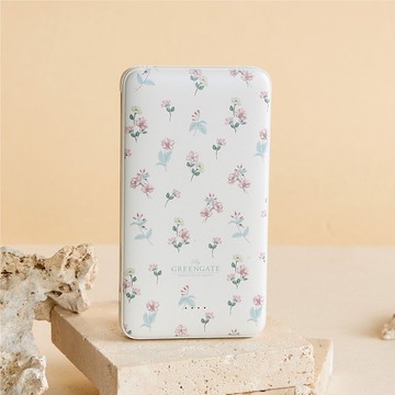 GreenGate聯名丹麥午後花廊雙線快充10000mAh行動電源