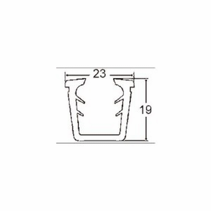 リクシル 窓サッシ用部品 気密材パッキン アルミサッシ ビード3 6 3 12mm用 Abyb706 Abyw706 Lixil トステム メンテナンス 通販 Lineポイント最大1 0 Get Lineショッピング