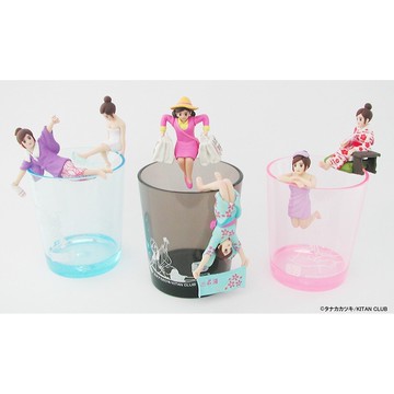 杯緣子 溫泉杯緣子 COLORS Ver.1.5 原封一中盒 12入 + 專用小杯 日本版