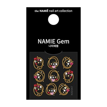 NAMIE Gem｜專業用美甲裝飾藝術貼紙｜N3D047