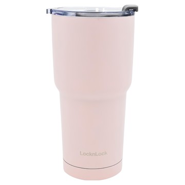 LocknLock 樂扣樂扣 Pure系列 不鏽鋼保溫杯  粉色  470ml  1個