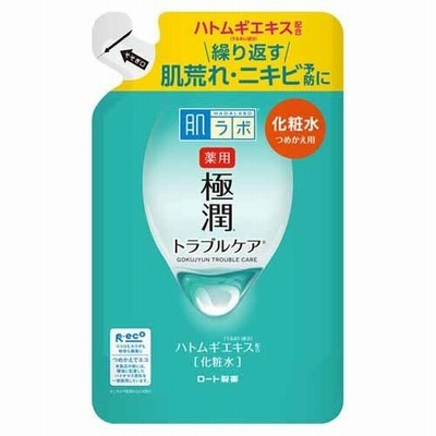ロート製薬 肌ラボ 薬用極潤 スキンコンディショナー 詰替 170ml スキンケア 保湿 潤い 皮脂 乾燥対策 弱酸性 敏感肌