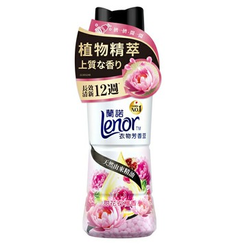 蘭諾LENOR衣物芳香豆甜花石榴香450ml