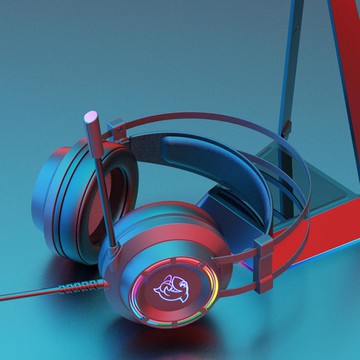 【樂天好物】電腦電競耳機頭戴式游戲耳麥7.1聲道吃雞聽聲辯位有線臺式帶話筒筆記本超重低音電腦耳機帶麥