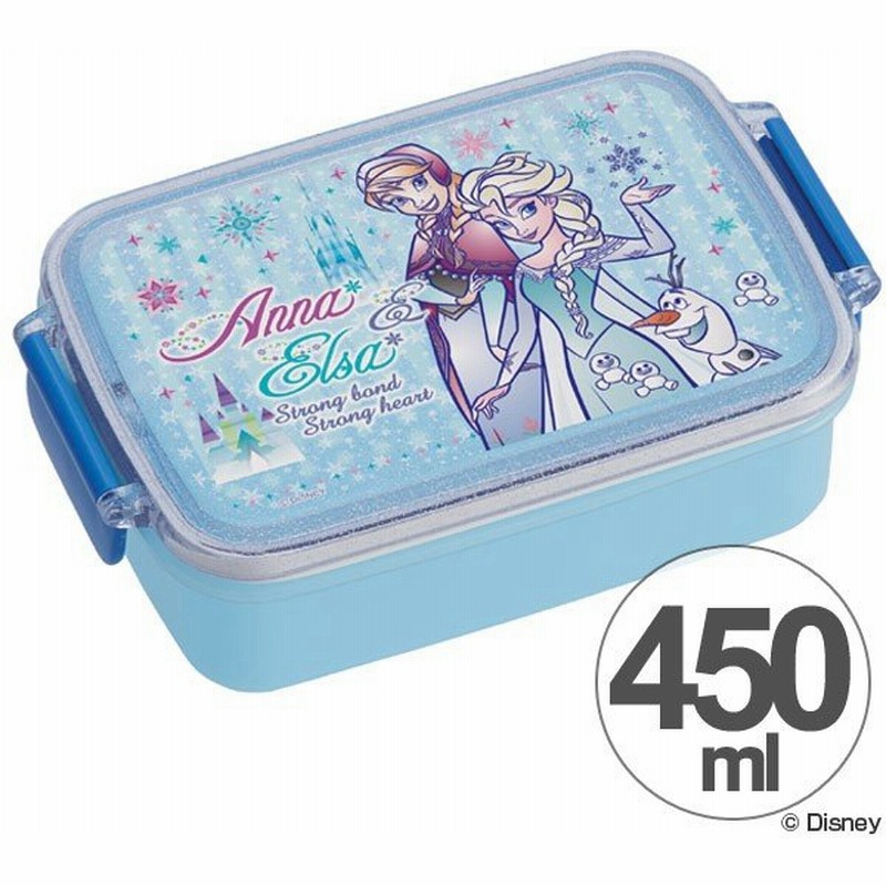 お弁当箱 角型 アナと雪の女王 450ml 子供用 キャラクター タイトランチボックス 食洗機対応 弁当箱 通販 Lineポイント最大0 5 Get Lineショッピング