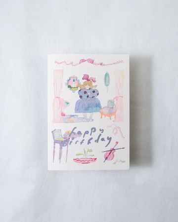 生日快樂 - 墨墨想像 生日卡