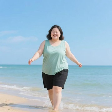 【WYZ】yi五分褲子女夏胖MM150公斤加肥加大碼寬鬆遮肉顯瘦休閒運動闊腿2
