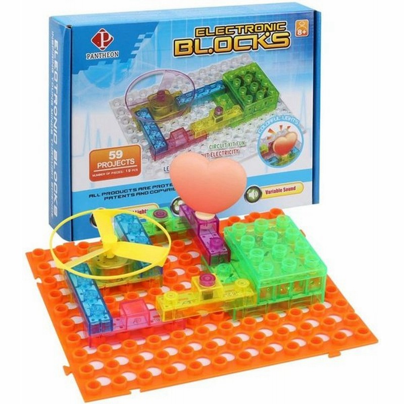 電子ブロック科学実験キット Pantheon 子供用回路キット American Kitchenがお届け 通販 Lineポイント最大get Lineショッピング
