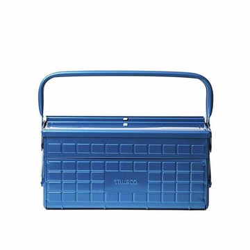 專業型兩段式工具箱-鐵藍(GL-350B)