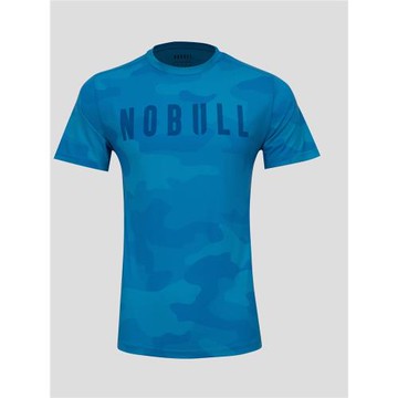 MyFlationNOBULL熒光迷彩運動健身短袖 CF瑜伽修身擼鐵拳擊速干