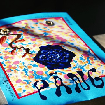 【雱 PĀNG】信封香氛袋 單入 | 黑蘭夢境 Black Orchid Dream | 環境友善 質感設計 空間香氛 環保生物炭 法國設計獎銀獎